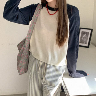Basic raglan knit
