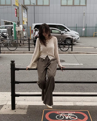 Wood Linen Wide Pants - 6 Colors