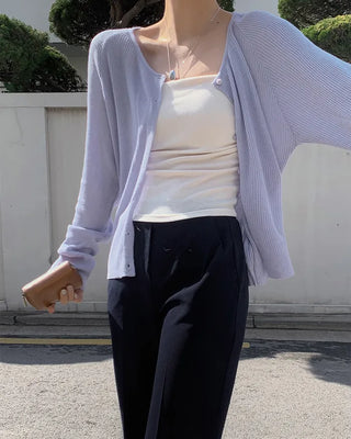 Slim Summer Cardigan - 6 colors
