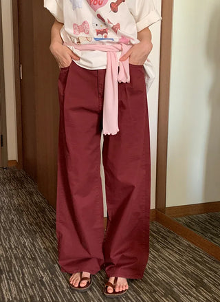 [7 colors] Wide Chino Pants