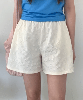 Flower Half Pants