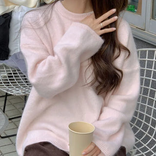 Oversized Angora Knit