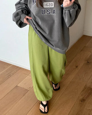 (5 colors) Cotton Color Jogger Sweatpants