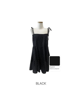Polka Dot Strap Dress