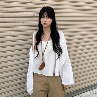 Summer linen Tencel camisole