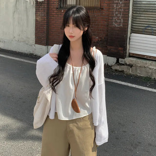 Summer linen Tencel camisole