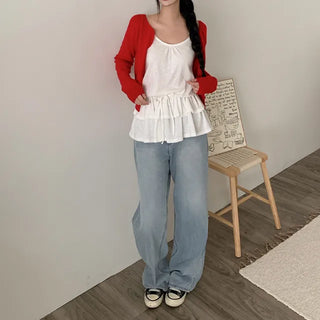Layered tiered mini camisole dress