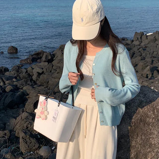 Soft basic cardigan, 4 colors