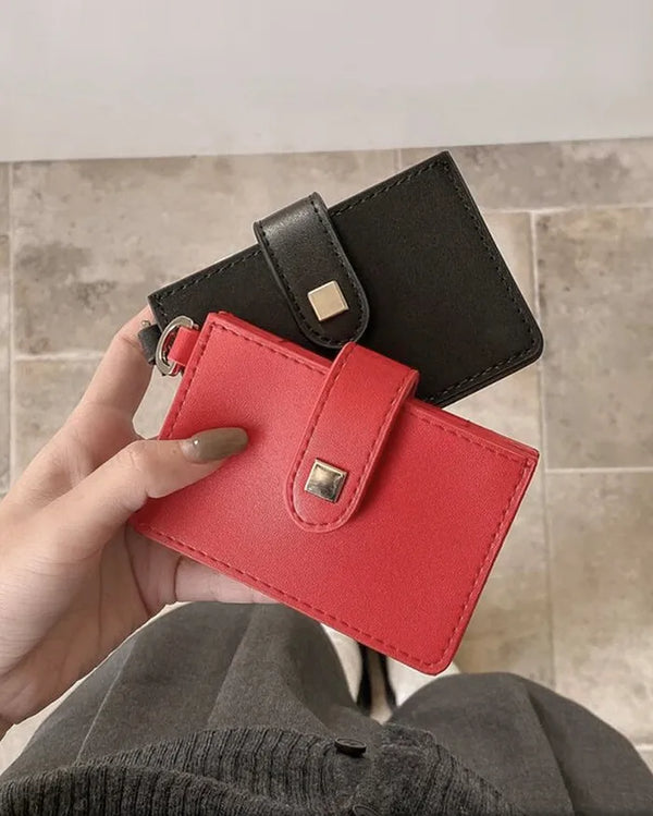 Leather card case