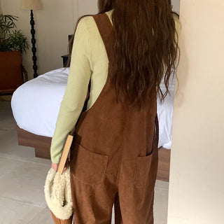 Corduroy overalls