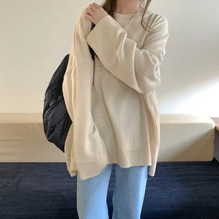 Oversized round knit