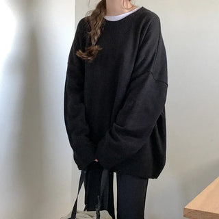 Oversized round knit