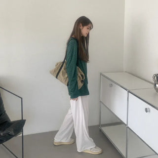 Striped oversized T-shirt