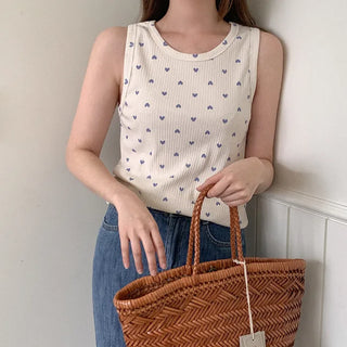Cotton Heart Sleeveless