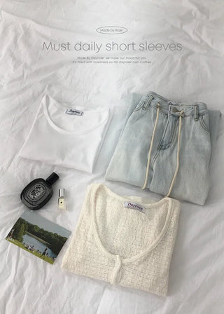 Daily short-sleeved T-shirt (9 colors)