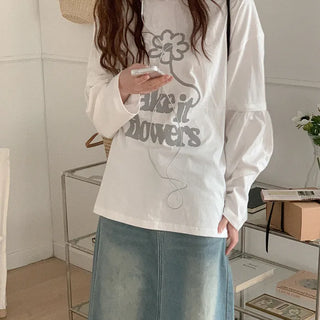 Cotton Layered Oversized T-Shirt