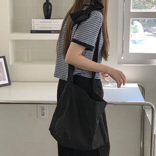 Ribbon nylon bag