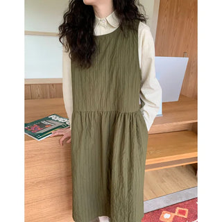 Cute long sleeveless dress