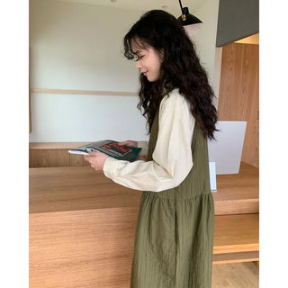 Cute long sleeveless dress
