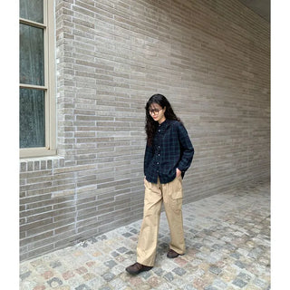 Green checkered shirt