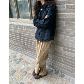 Green checkered shirt