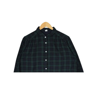 Green checkered shirt