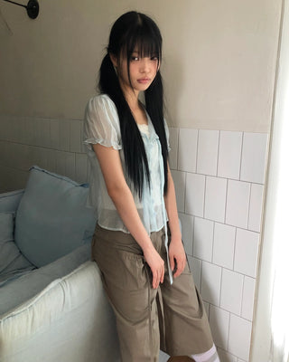 Sheer blouse
