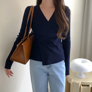 Rib Wrap Knit
