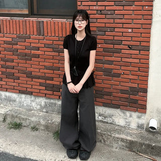 Summer Layered Frill Long Slim Camisole