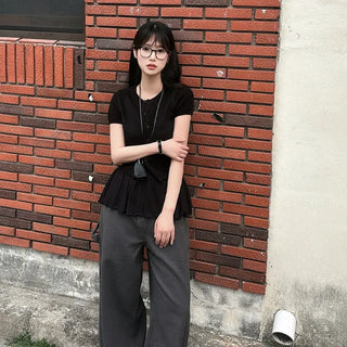 Summer Layered Frill Long Slim Camisole