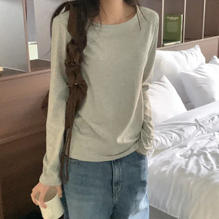 Modal Round Long-Sleeve T-Shirt