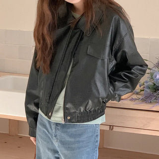Leather Blouson/MA-1