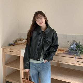 Leather Blouson/MA-1