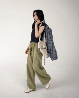 Wood Linen Wide Pants - 6 Colors