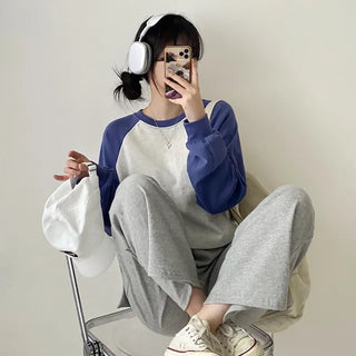 Autumn Long Sleeve Crop Drag Grand Pafleur Loose Fit T-Shirt