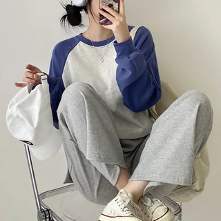 Autumn Long Sleeve Crop Drag Grand Pafleur Loose Fit T-Shirt