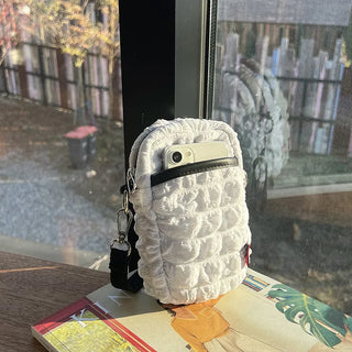 Bubble Quilted Mini Shoulder Bag