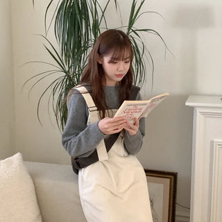Wool boat neck knit