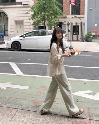 Summer denim pants