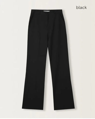 Semi-bootcut slacks