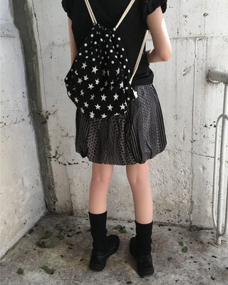 Pumpkin print skirt