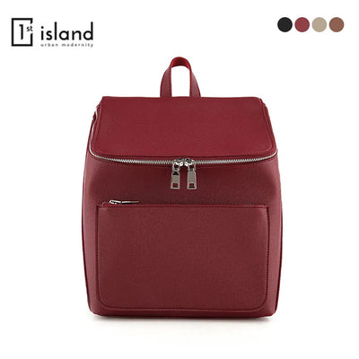 Zipper pocket daily backpack (4 colors)