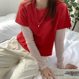 Pearl long necklace
