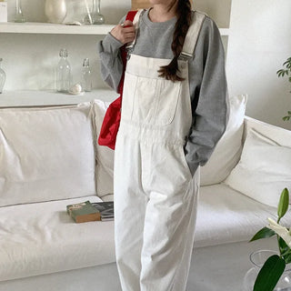 Cotton Overalls Pants