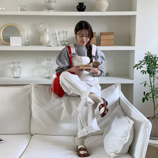 Cotton Overalls Pants