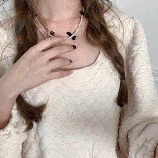 Girlish Pearl Necklace