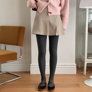 Unique pleated skirt