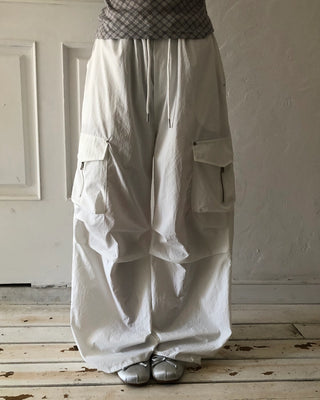 Nylon cargo pants