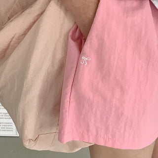 Ribbon Stitch Half Pants