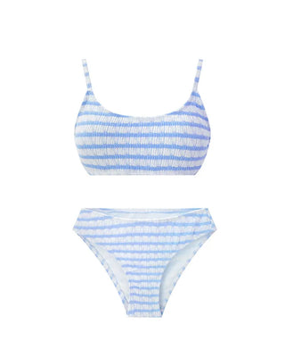 Striped Ribbon Bikini